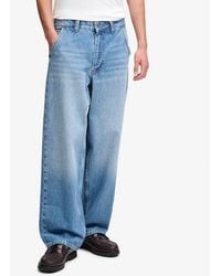 Superdry - & Co Oversized Rigid Washed Jeans - Lyst