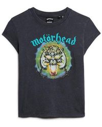 Superdry - Motörhead X Cap Sleeve Band T-shirt - Lyst