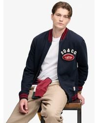 Superdry - & Co Vintage Athletic Bomber Track Top - Lyst