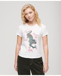 Superdry - Aux s impression graphique t-shirt komodo x kailash dragon - Lyst