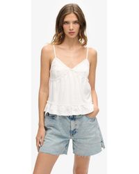 Superdry - & Co Tiered Jersey Cami Top - Lyst