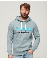 Superdry - Classic Embroidered Logo Core Hoodie - Lyst