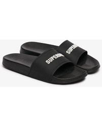 Superdry - & Co Premium Graphic Pool Sliders - Lyst