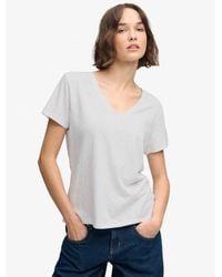 Superdry - & Co Studios Slub Embroidered T-shirt - Lyst
