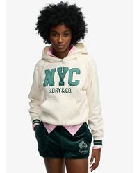 Superdry - & Co Country Club Varsity Hoodie - Lyst