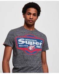 Superdry - Heritage Classic T-Shirt Flint Grit - Lyst