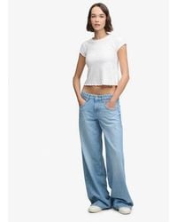 Superdry - & Co Mid Rise baggy Jeans - Lyst