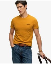 Superdry - Essential Company Logo Embroidered T-Shirt - Lyst