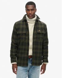 Superdry - Wool Miller Overshirt - Lyst