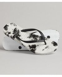 Superdry - & Co Code Tie Dye Flip Flops - Lyst