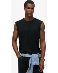Superdry - & Co Organic Cotton Essential Logo Tank Top - Lyst
