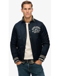 Superdry - & Co Athletic Varsity Bomber Jacket - Lyst