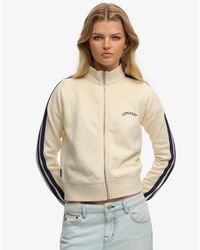 Superdry - & Co Essential Logo Zip Track Top - Lyst