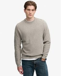 Superdry - Texture Knit Jumper - Lyst