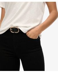 Superdry - & Co Organic Cotton High Rise Flare Jeans - Lyst