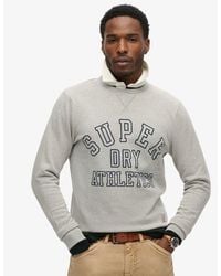 Superdry - & Co Athletic Printed Sweatshirt - Lyst