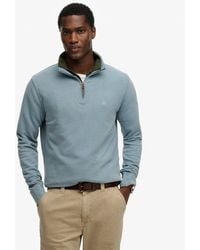 Superdry - & Co Classic Essential Half Zip Sweatshirt - Lyst