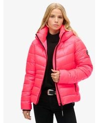 Superdry - & Co Hooded Fuji Quilted Padded Jacket - Lyst