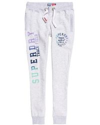Superdry - Track & Field Joggers Ice Marl - Lyst