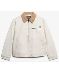 Superdry - Cord Collar Barn Jacket - Lyst
