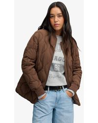 Superdry - Short Onion Quilt Liner Jacket - Lyst