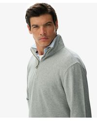 Superdry - & Co Ribbed Half Zip Jumper - Lyst