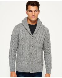superdry mens cardigan