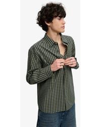 Superdry - Bench X & Co Bench Skater Check Long Sleeve Shirt - Lyst