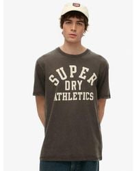 Superdry - Athletic Essential T-shirt Met Print - Lyst