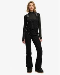Superdry - & Co Luxe Ski Dungarees - Lyst