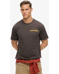 Superdry - & Co Tattoo Graphic Loose Fit T-shirt - Lyst