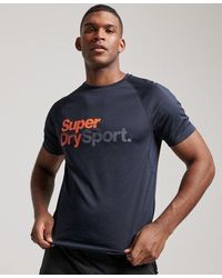Superdry - Sport Train Active Logo Short Sleeve T-shirt - Lyst