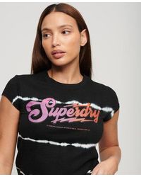 Superdry - Rock Band T-shirt Met Grafische Print - Lyst