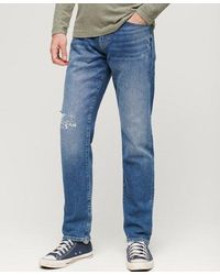 Superdry - Vintage Slimfit Jeans Met Rechte Pijpen - Lyst