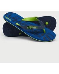 Superdry - Essential Logo Flip Flops - Lyst
