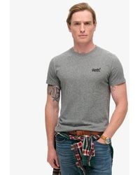 Superdry - T-shirt essential logo en coton bio - Lyst