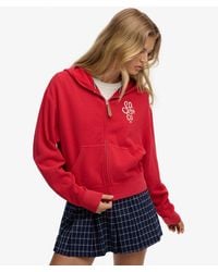 Superdry - Heritage Hamptons Zip Up Hoodie - Lyst