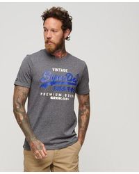 Superdry - Classic Vintage Logo Heritage T-shirt - Lyst