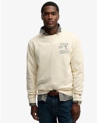 Superdry - & Co Athletic Essentials Crew Sweatshirt - Lyst