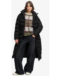 Superdry - Femme Veste Longue Microfibre City Taille - Lyst