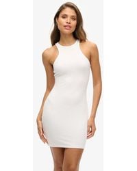 Superdry - Jersey Racer Mini-jurk - Lyst