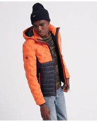superdry hex mix down jacket