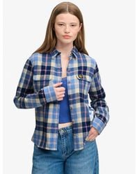 Superdry - Lumberjack Check Flannel Shirt - Lyst