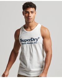 op tijd dagboek Reis Superdry Sleeveless t-shirts for Men | Online Sale up to 30% off | Lyst