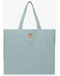 Superdry - & Co Oxford Stripe Tote Bag - Lyst