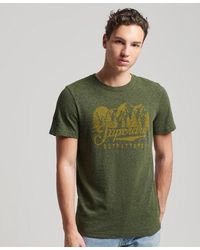 Superdry - Script Style Mountain T-Shirt Grindle - Lyst