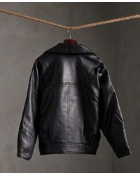 Superdry Leather jackets for Women - Up to 50% off at Lyst.com