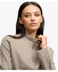 Superdry - & Co Moto Check Jacket - Lyst