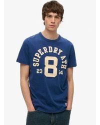 Superdry - Homme T-Shirt À Manches Courtes Vintage Athletic Taille - Lyst