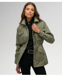 Superdry - & Co Embellished Field Jacket - Lyst